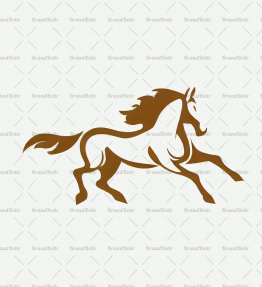 Galoppierendes Pferd